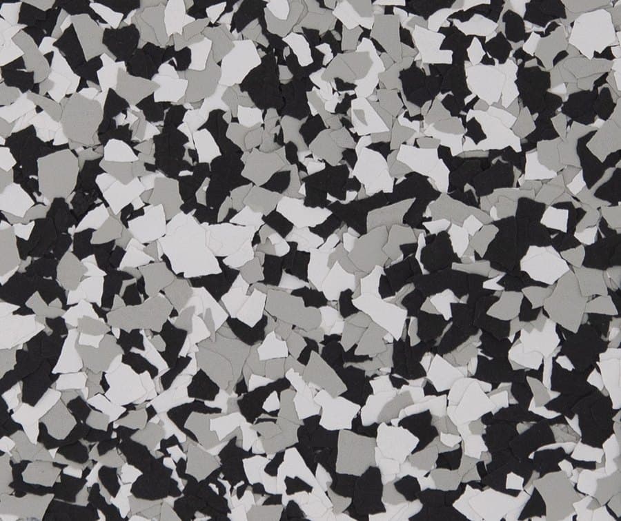 Domino flake finish sample