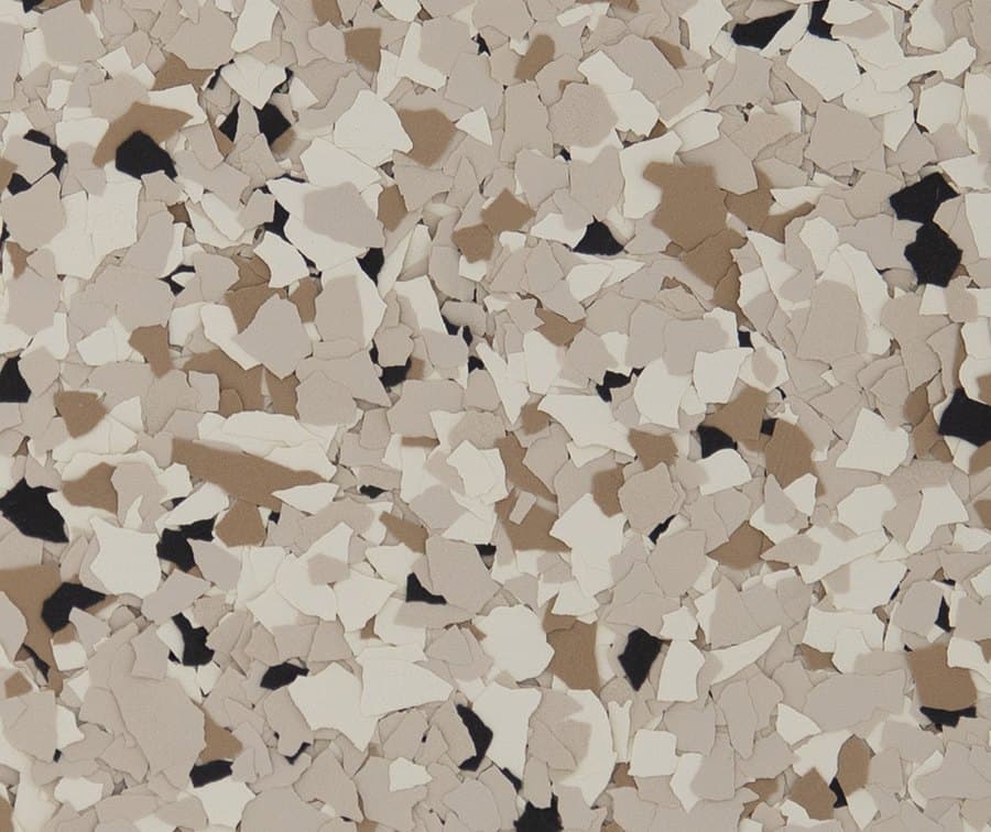 Driftwood flake finish sample